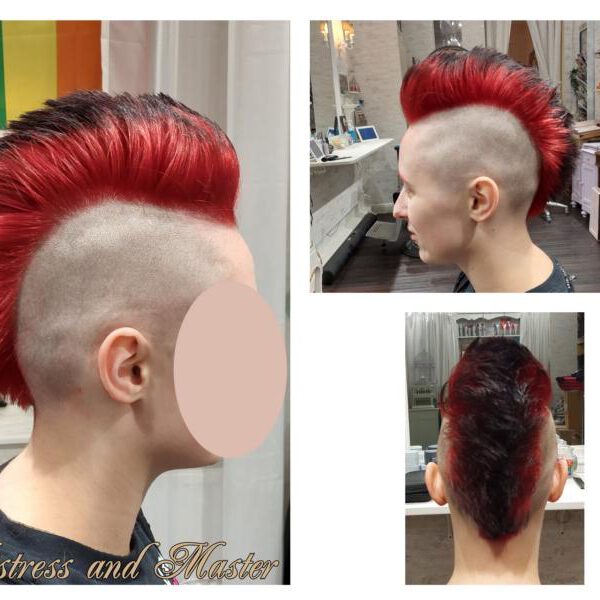 01.03.2024 Iro Rot-Schwarz, Schaufenster_Bilderrahmen